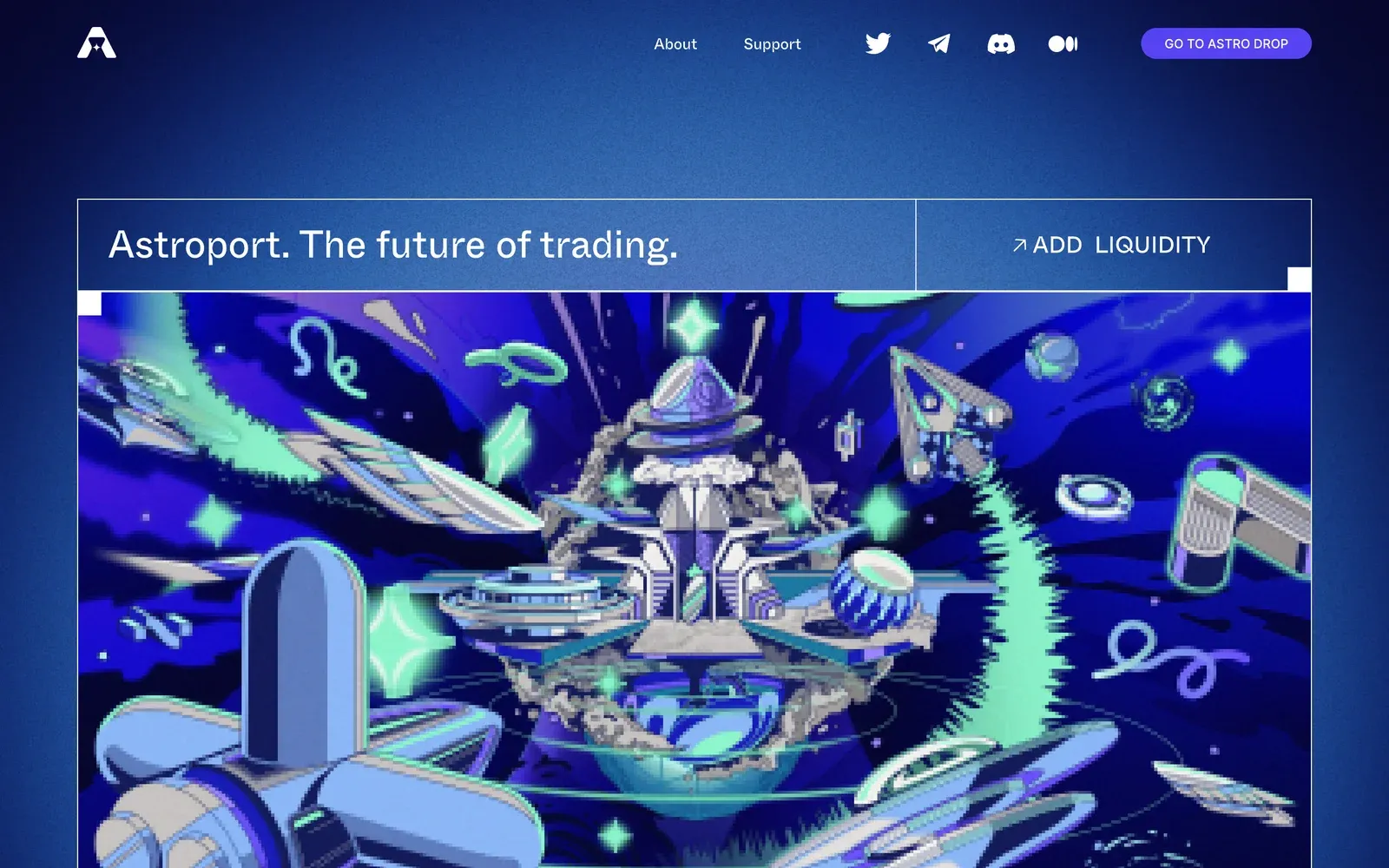 Astroport, screenshot 2